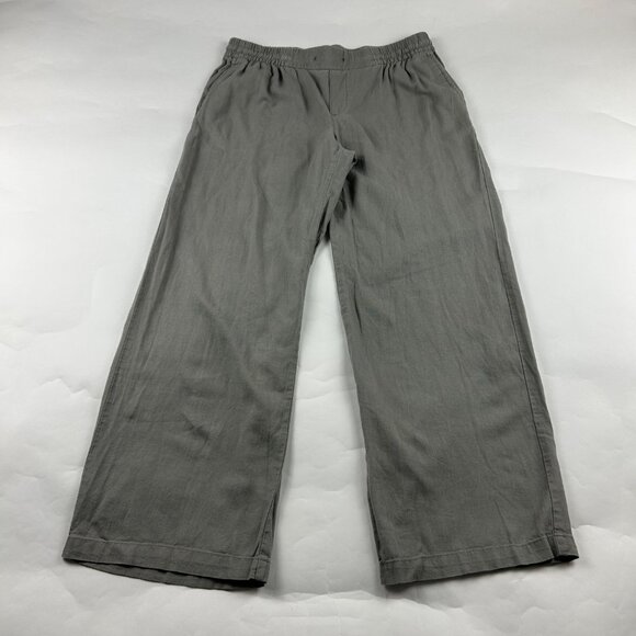 Old Navy Amalgam Linen Blend Wide Leg Lounge Pant M - Picture 1 of 7